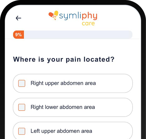 SYMLIPHY CARE app