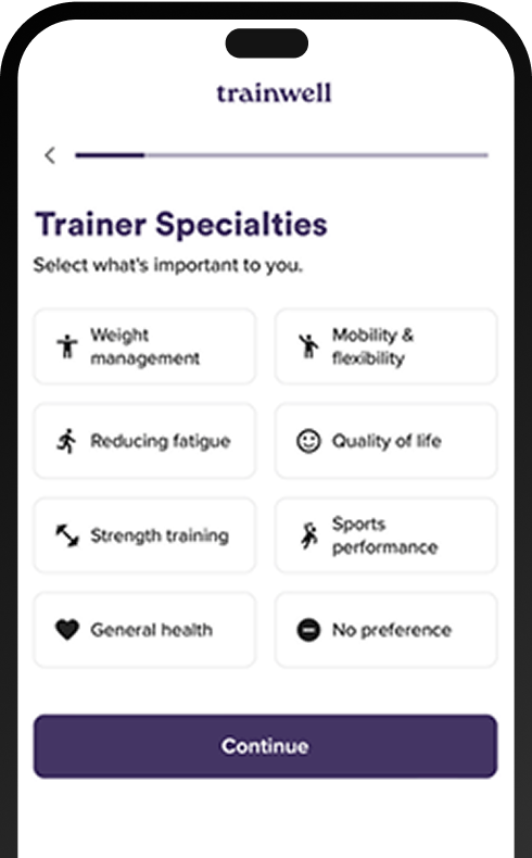 Symliphy Fitness app